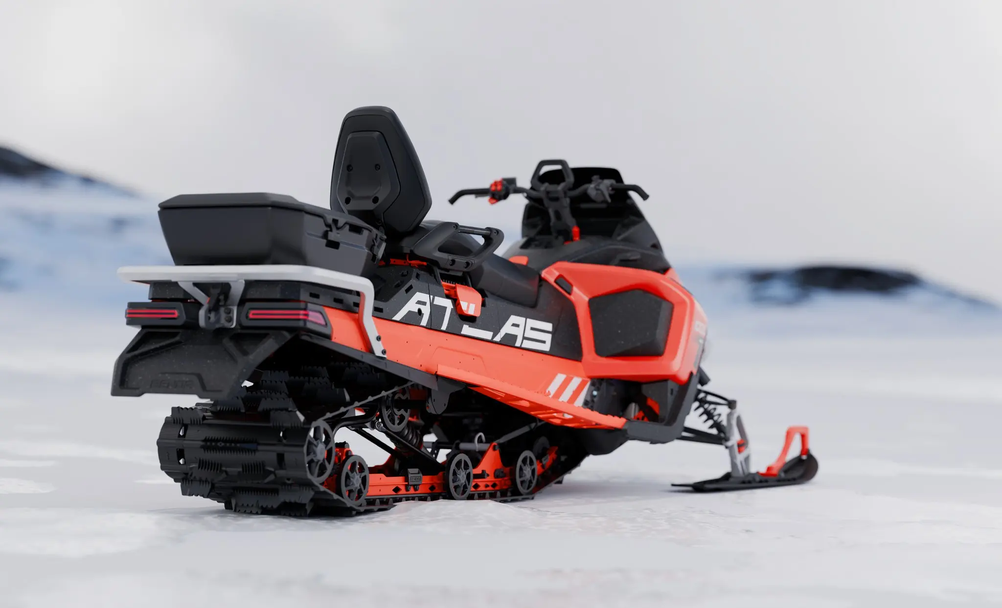 Новый снегоход BENDA ATLAS 1000
