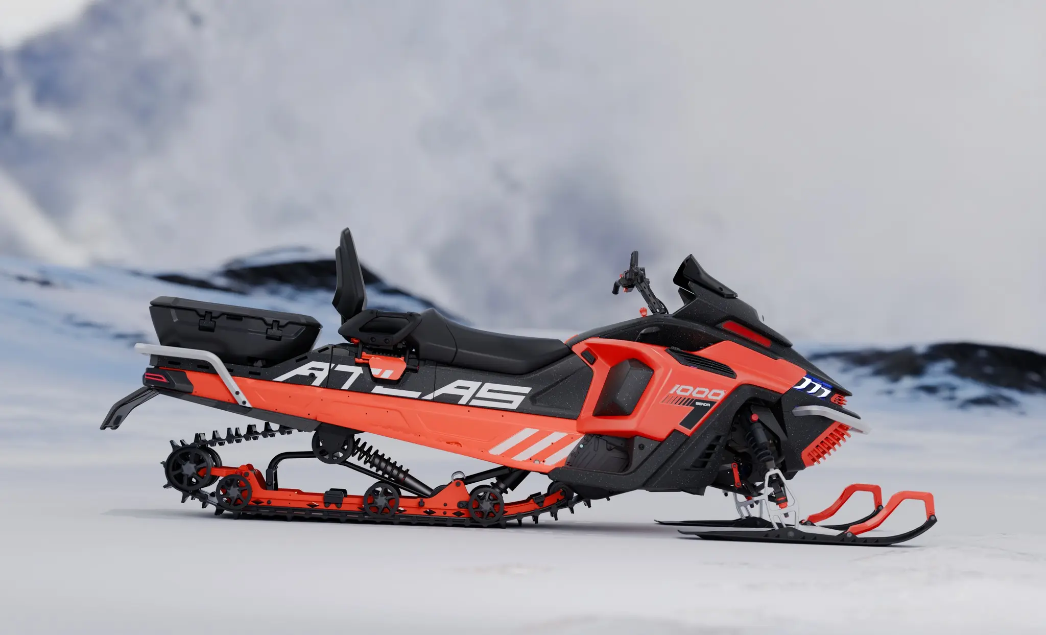 Новый снегоход BENDA ATLAS 1000