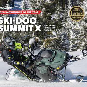 Снегоход SKI-DOO SUMMIT X 2026 признан снегоходов года!